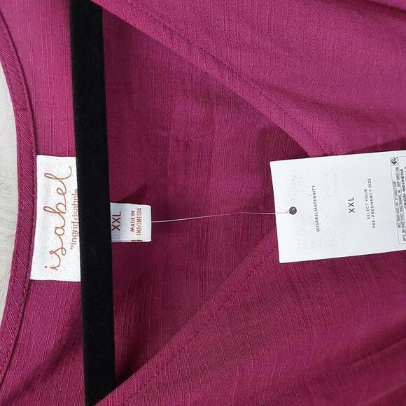 Women's Maternity Dress with Ruffle Detail | Isabel Maternity | XXL - Picture 5 of 8